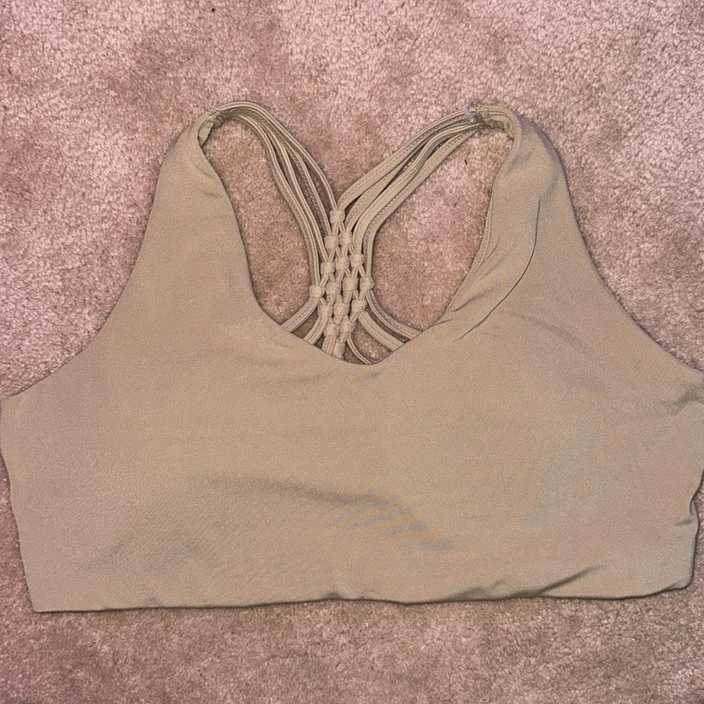 Aerie offline soft sports bra gym active wear nude XL